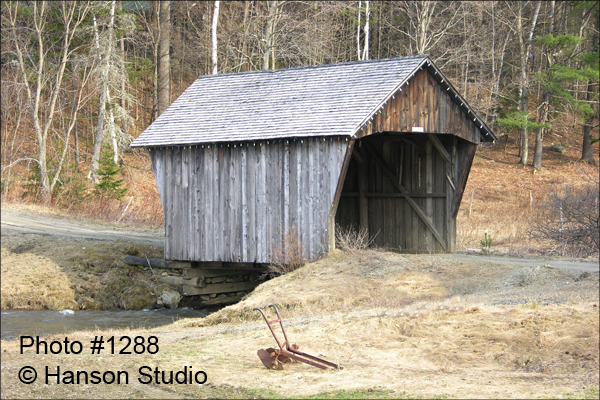 Barnard, VT - 7 Cedars Bridge - Spring
